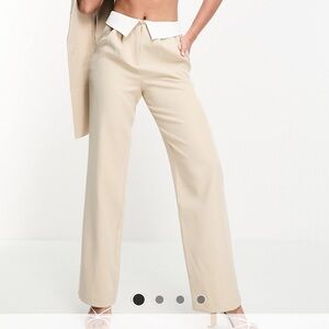ASOS 4th & reckless tailored pants